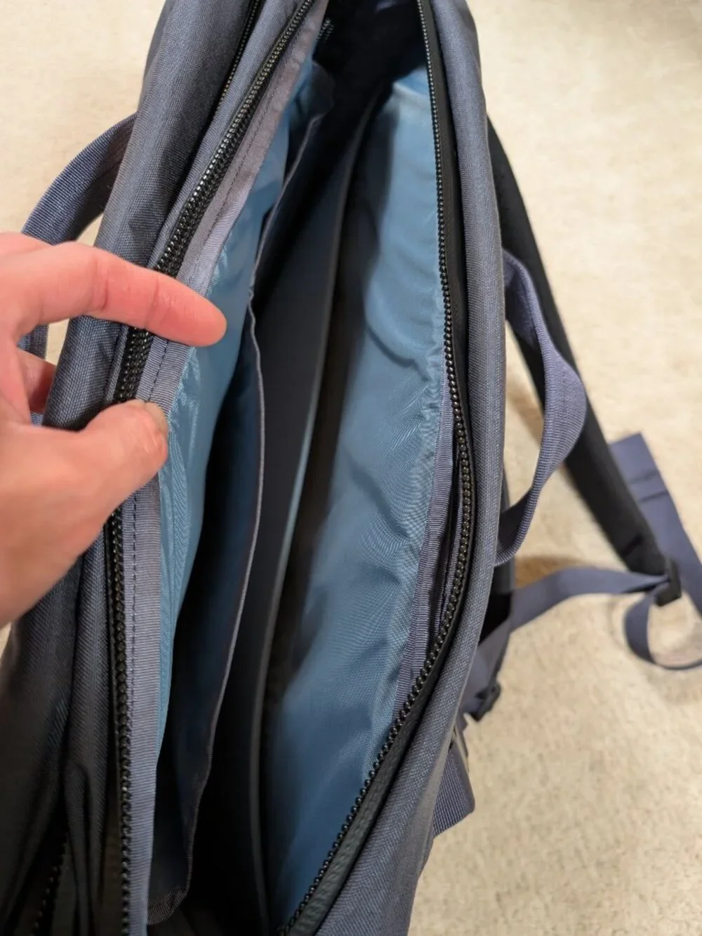 MYSTERY RANCH 3-Way 27L Briefcase Backpack Shoulder Bag Blue BNWT $229 MSRP
